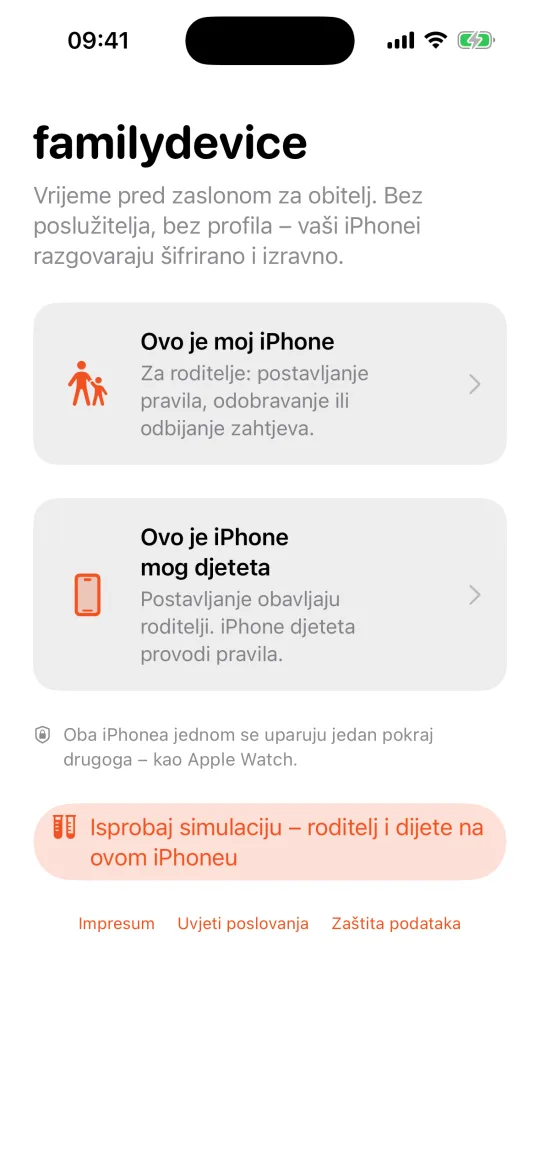 Početni zaslon: Ovo je moj iPhone / Ovo je iPhone mog djeteta