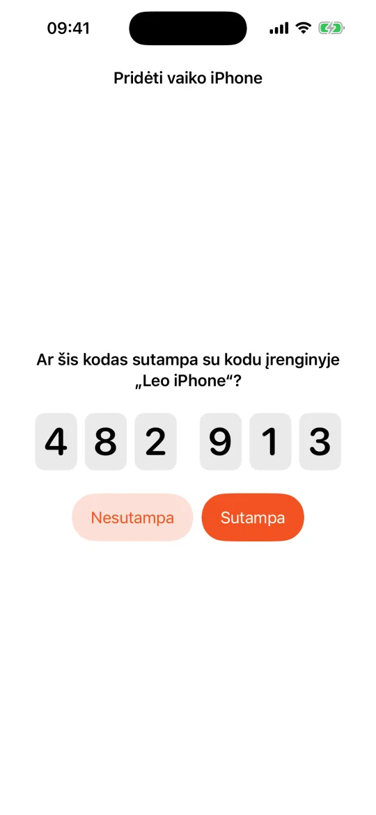 Abu iPhone rodo tą patį 6 skaitmenų kodą
