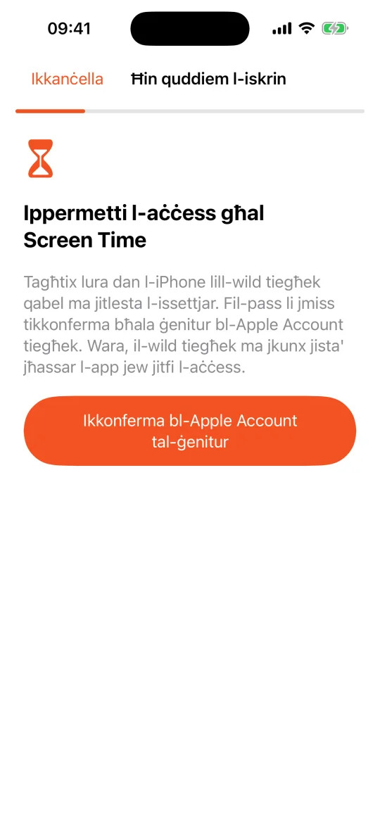 iPhone tal-wild: ippermetti l-aċċess għal Screen Time