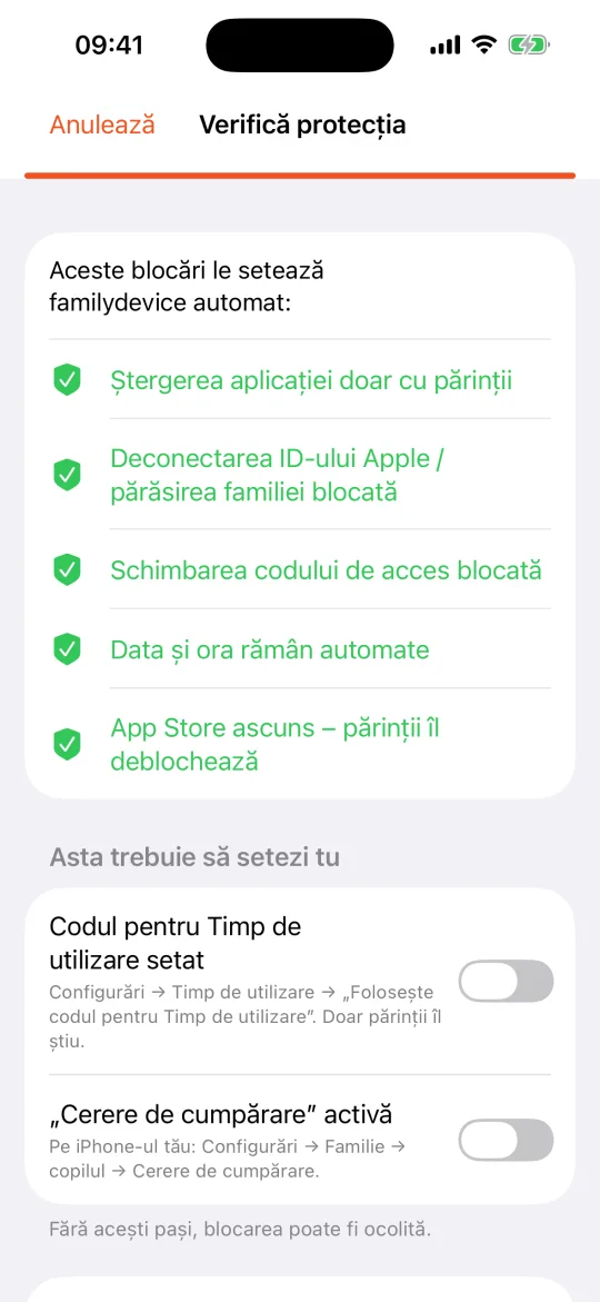 iPhone-ul copilului: verifică protecția