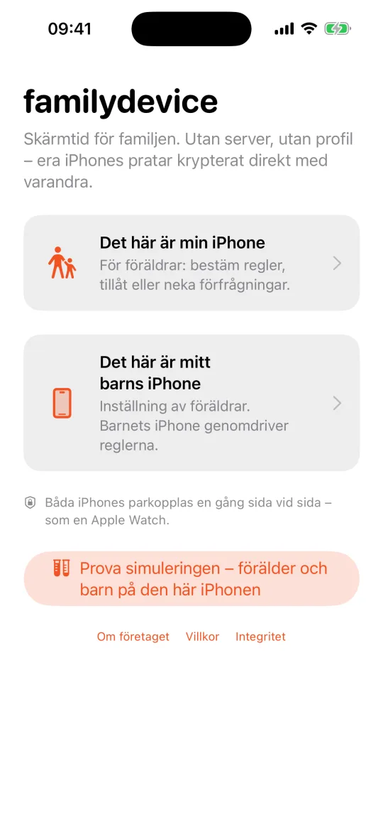 Startskärm: Det här är min iPhone / mitt barns iPhone